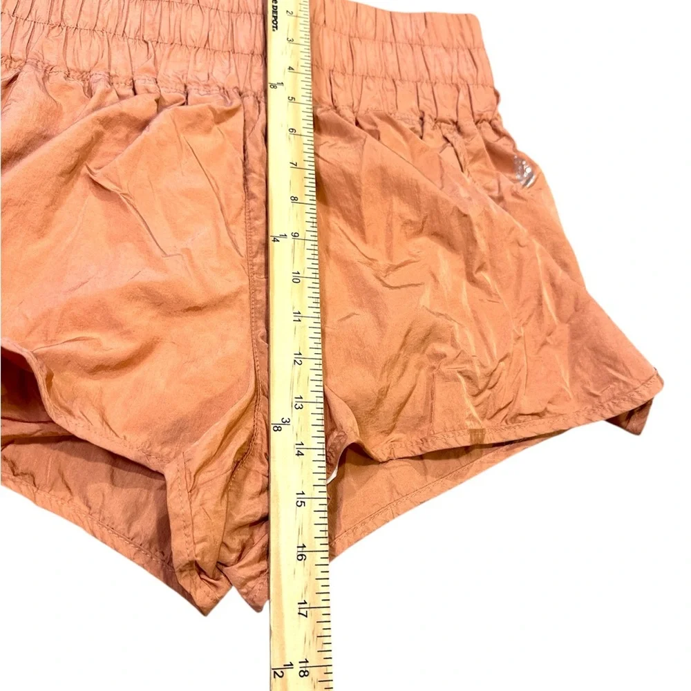 Free People Movement The Way Home Shorts Apricot High Rise Womens Size XL - Picture 12 of 12